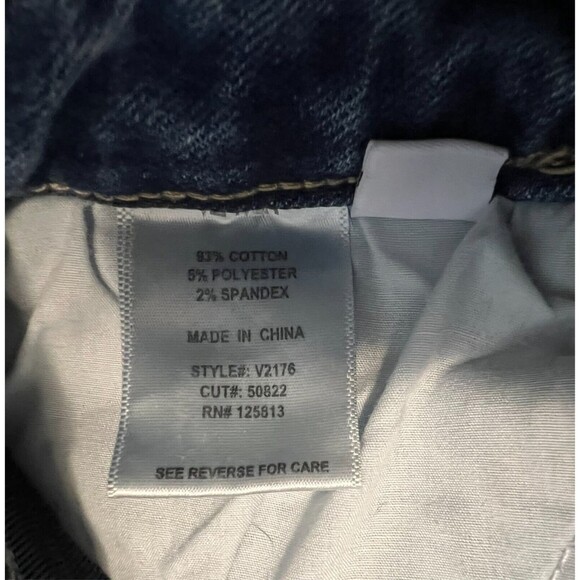 Vervet Denim Women's High Waist Jeans Shorts Size XS V2176 - Picture 9 of 11